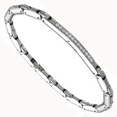Браслет мужской из стали 316L Zancan EHB 075 Браслет мужской из стали 316L Zancan EHB 075