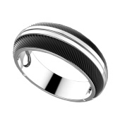 Кольцо мужское  из серебра Zancan EXA 112