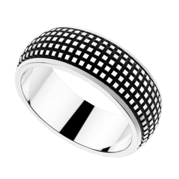 Кольцо мужское из серебра Zancan EXA 095 Кольцо мужское из серебра Zancan EXA 095